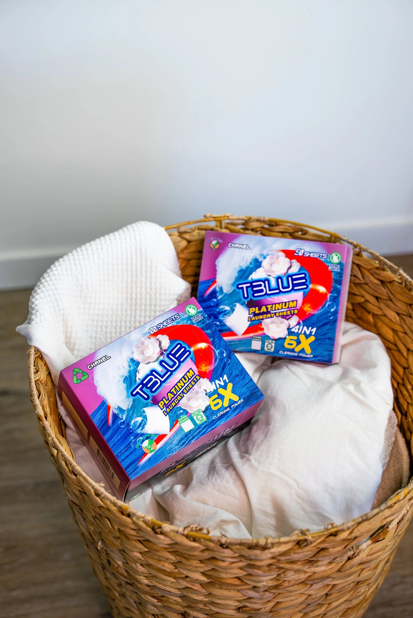 Tblue Eco-Friendly Laundry Detergent Sheets TBLUE