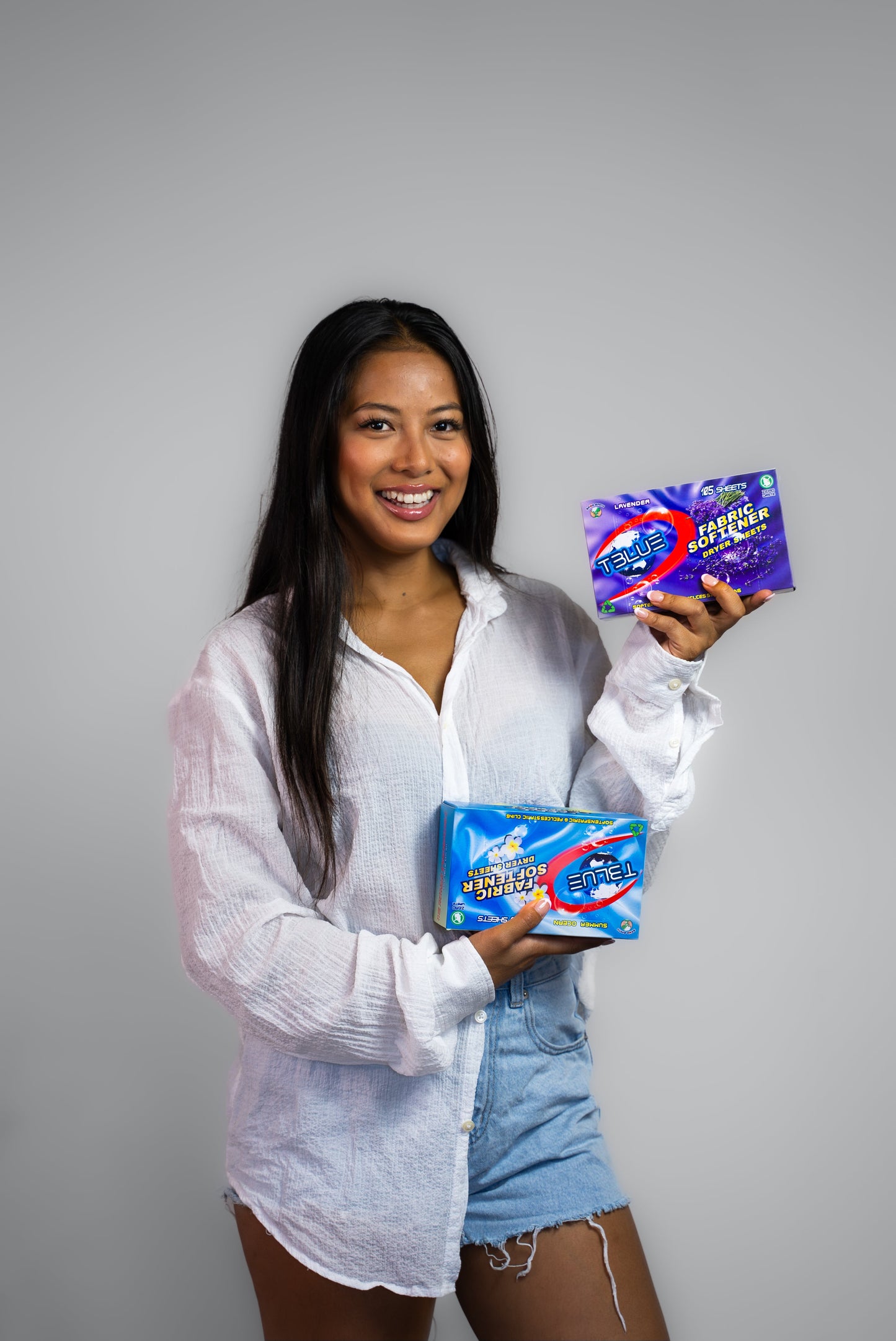 Tblue Fabric Softener Dryer Sheet - Eco Friendly Scented 105 Sheets TBLUE