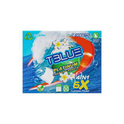 Tblue Eco-Friendly Laundry Detergent Sheets