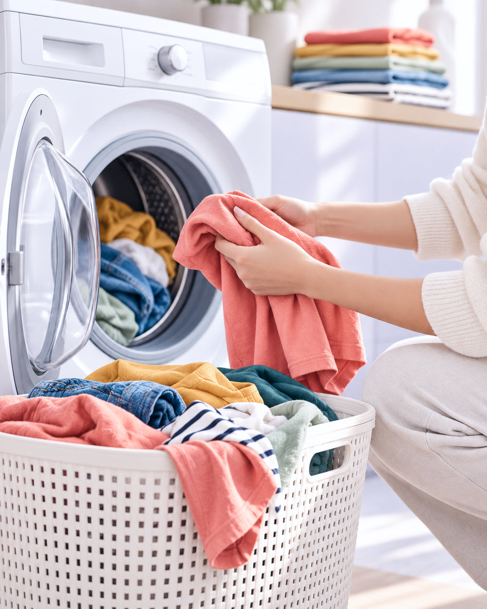 Add Your Laundry & Wash