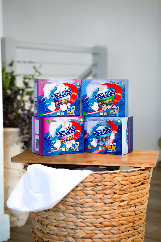 Tblue Eco-Friendly Laundry Detergent Sheets