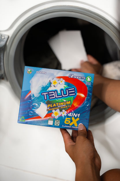 Tblue Eco-Friendly Laundry Detergent Sheets